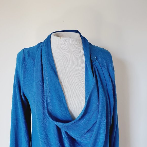 📣 HOST PICK 💖PAPILLON Blue Wrap Cardigan - Picture 4 of 7